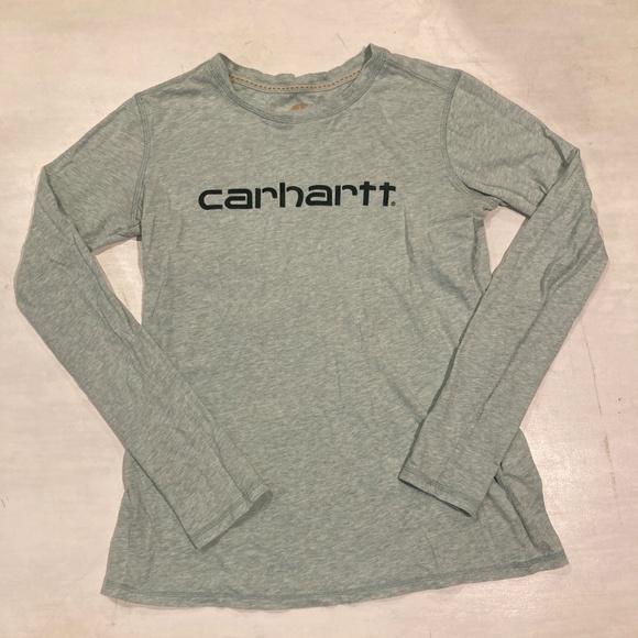 Carhartt Tops - CLEARANCE!! Carhartt Womens Light Blue Long Sleeve Shirt Size XS